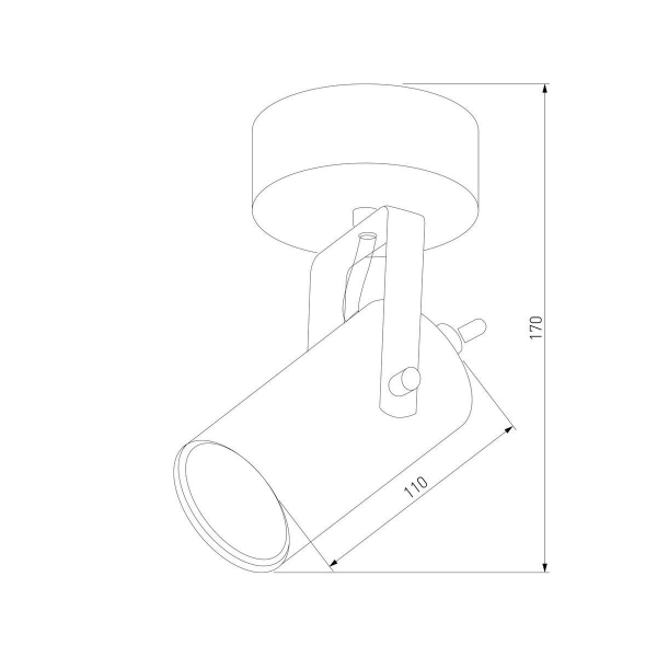 Спот TK Lighting 6500 Redo Black Спот TK Lighting 6500 Redo Black