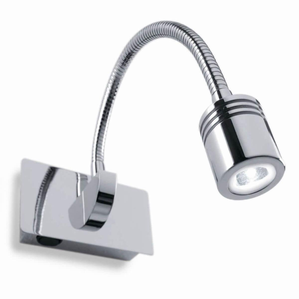 Светодиодный спот Ideal Lux Dynamo Ap Cromo 031460 Светодиодный спот Ideal Lux Dynamo Ap Cromo 031460