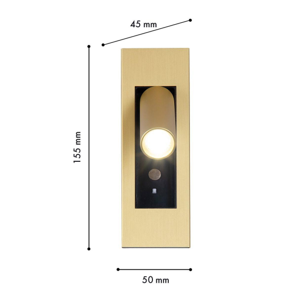 Спот Favourite Bedside 4281-1W Спот Favourite Bedside 4281-1W