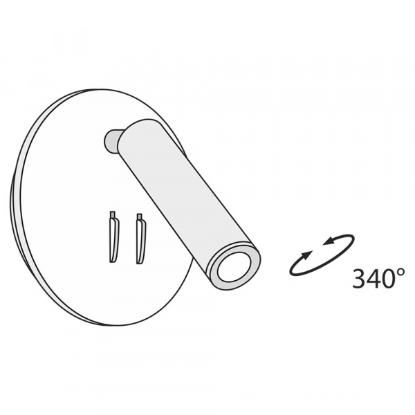 Светодиодный спот Maytoni Ios 176 C176-WL-01-6W-B Светодиодный спот Maytoni Ios 176 C176-WL-01-6W-B