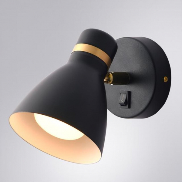 Спот Arte Lamp Fafnir A5047AP-1BK Спот Arte Lamp Fafnir A5047AP-1BK