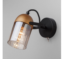 Настенный светильник Eurosvet 20122/1 черный/золото