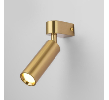 Светодиодный спот Eurosvet Pitch 20143/1 LED латунь