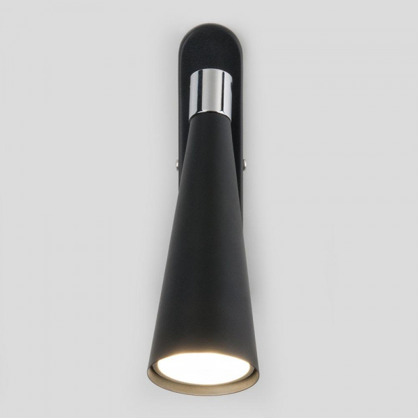 Спот Elektrostandard Horn GU10 SW MRL 1010 чёрный a047874 Спот Elektrostandard Horn GU10 SW MRL 1010 чёрный a047874