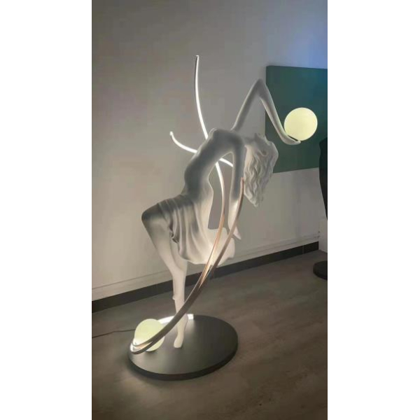 Торшер Alfa Light F2724-03 780*780*1780 WHITE