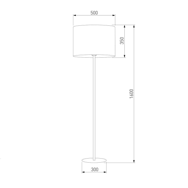 Торшер TK Lighting 16029 Umberto Торшер TK Lighting 16029 Umberto