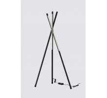 Торшер Alfa Light F3924-43 black 35W 40*40*H1 60