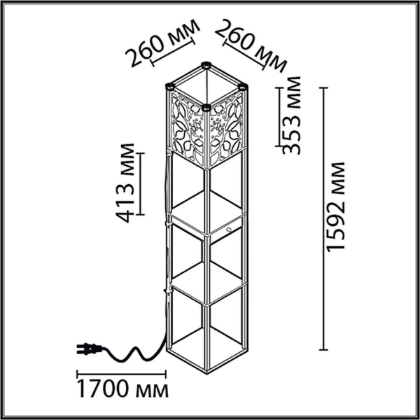 Торшер Lumion Comfi Practic 8092/1F Торшер Lumion Comfi Practic 8092/1F