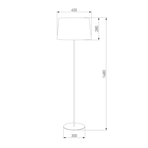 Торшер TK Lighting 2920 Maja Black Торшер TK Lighting 2920 Maja Black