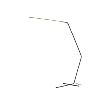 Торшер Alfa Light F3924-36 black+gol d 18W 145*50*1 50