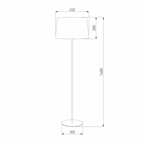 Торшер TK Lighting 2920 Maja Black Торшер TK Lighting 2920 Maja Black