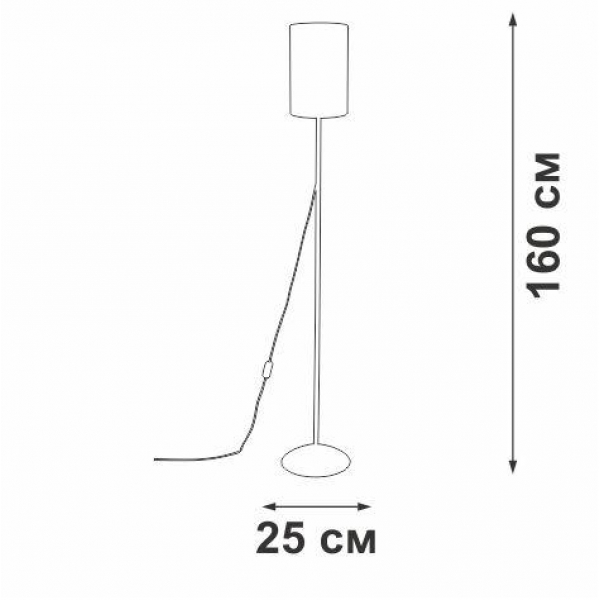 Торшер Vitaluce V2840-0/1P Торшер Vitaluce V2840-0/1P