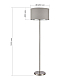Торшер Evoluce Brescia SLE300515-01