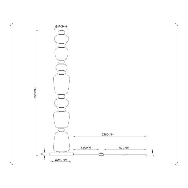 Люстра Ambrella Light HIGH LIGHT LH53172