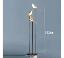 Торшер Alfa Light F3824-09 BK LED 3000K