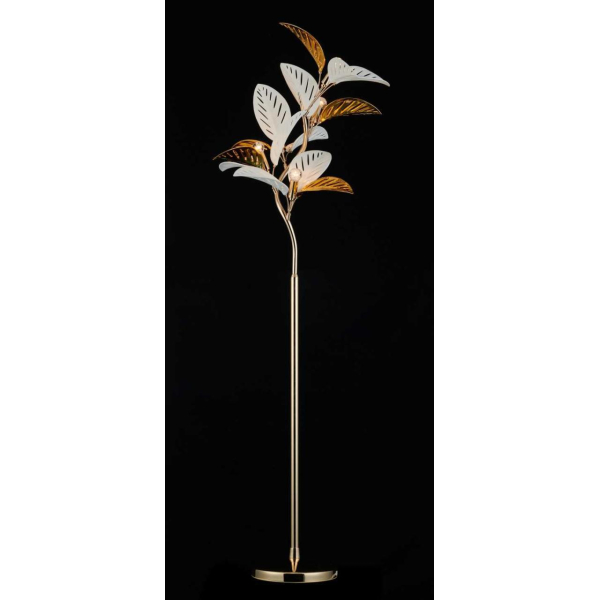 Торшер Alfa Light F2924-08 Φ520*1580 E14*5 GD