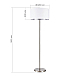 Торшер Evoluce Brescia SLE300555-01