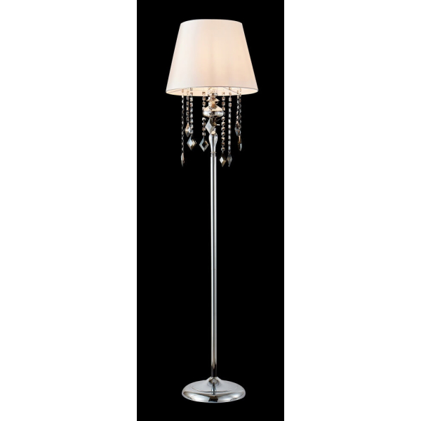 Торшер Crystal Lux Mercedes PT1 Chrome/Smoke