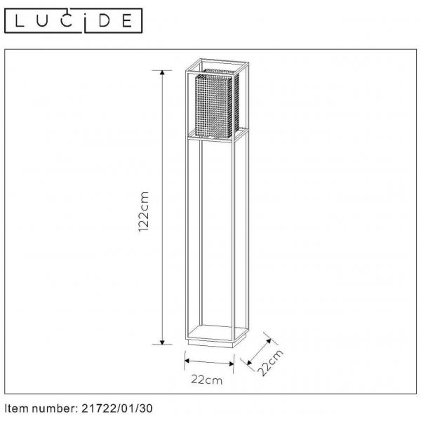 Торшер Lucide Sansa 21722/01/30 Торшер Lucide Sansa 21722/01/30