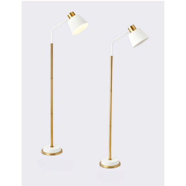 Торшер Lumina Deco Ardini LDF 5525 WT+GD Торшер Lumina Deco Ardini LDF 5525 WT+GD