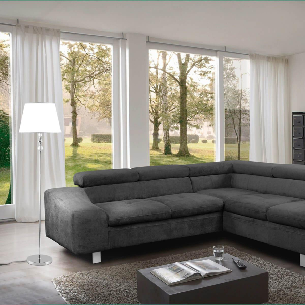 Торшер Eurosvet Sortino 01072/1 хром Торшер Eurosvet Sortino 01072/1 хром