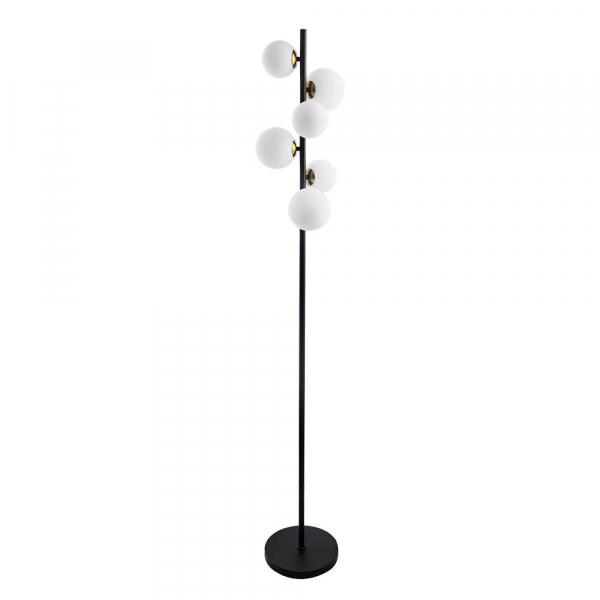 Торшер Arte Lamp GEMINI A2243PN-6BK Торшер Arte Lamp GEMINI A2243PN-6BK