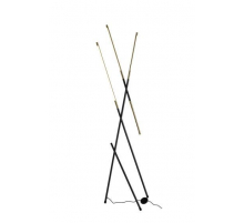 Торшер Alfa Light F3924-39 black+gol d 28W 50*45*16 5