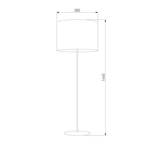 Торшер TK Lighting 5279 Tercino Blue Торшер TK Lighting 5279 Tercino Blue