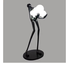 Торшер Alfa Light F2724-04 580*600*H1600 BLACK