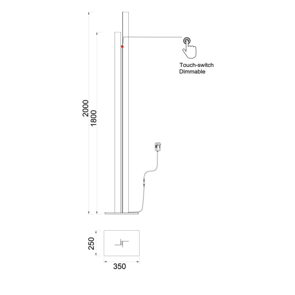 Торшер Mantra Manhattan 9198