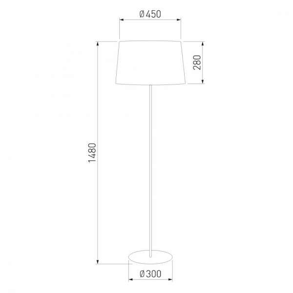 Торшер 055956 TK Lighting 2918 Maja Торшер 055956 TK Lighting 2918 Maja