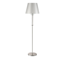 Торшер Crystal Lux Nicolas PT1 Nickel/White