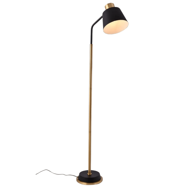 Торшер Lumina Deco Ardini LDF 5525 BK+GD