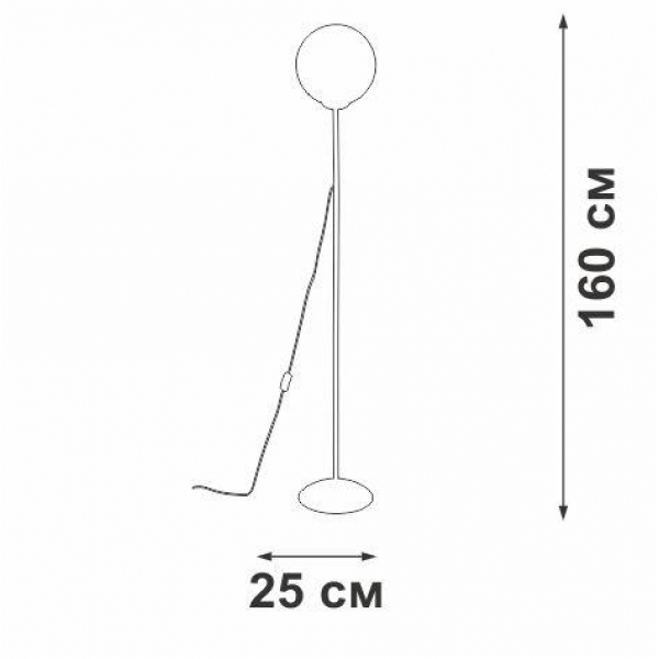 Торшер Vitaluce V2842-1/1P Торшер Vitaluce V2842-1/1P