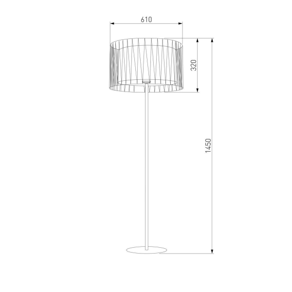 Торшер TK Lighting 2899 Harmony Black Торшер TK Lighting 2899 Harmony Black
