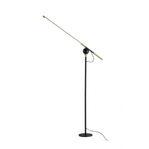 Торшер Alfa Light F3924-40 light black+gol d 18W 100*18*1 60