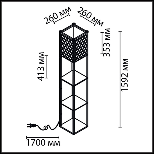 Торшер Lumion Comfi Practic 8091/1F Торшер Lumion Comfi Practic 8091/1F