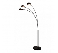 Торшер Lumina Deco Wallscot LDF 8801-3 BK