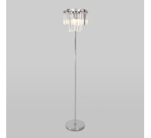 Торшер Eurosvet Elegante 01137/3 хром/прозрачный хрусталь Strotskis