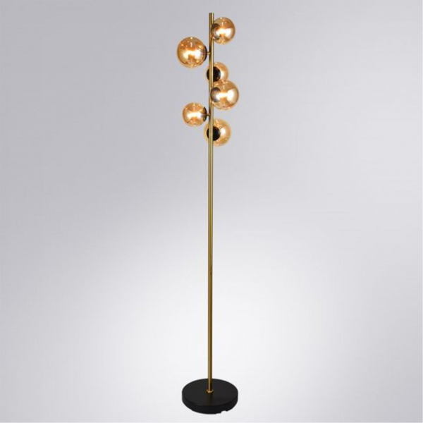 Торшер Arte Lamp Gemini A2243PN-6PB Торшер Arte Lamp Gemini A2243PN-6PB