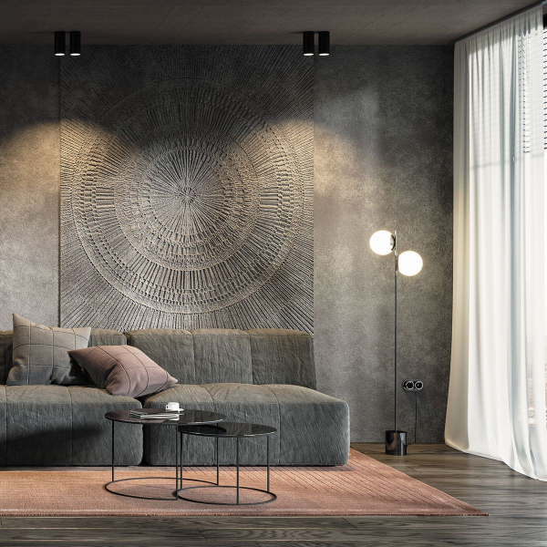 Торшер Eurosvet Marbella 01158/2 черный