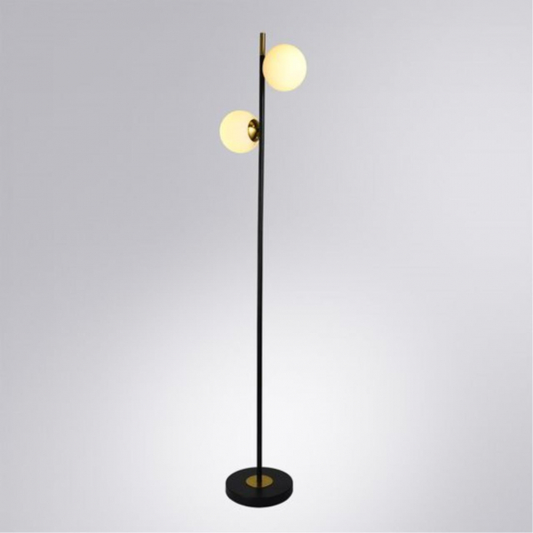 Торшер Arte Lamp Alcor A2224PN-2BK Торшер Arte Lamp Alcor A2224PN-2BK