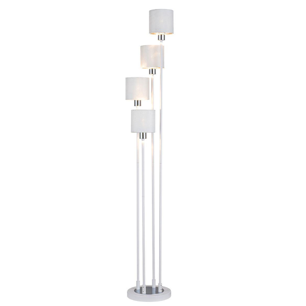 Торшер Escada Denver 1109/4 White/Silver Торшер Escada Denver 1109/4 White/Silver