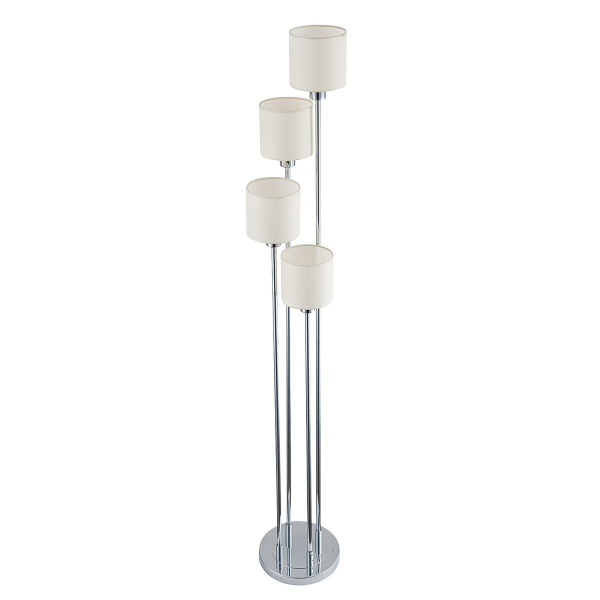 Торшер Escada Denver 1109/4 Chrome/Beige Торшер Escada Denver 1109/4 Chrome/Beige