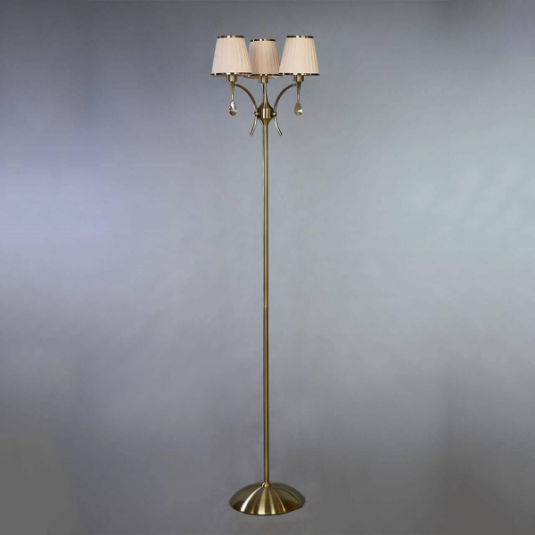 Торшер Brizzi Alora MA01625F/003 Bronze Cream Торшер Brizzi Alora MA01625F/003 Bronze Cream