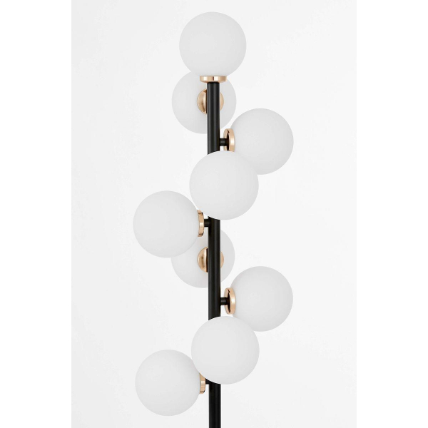 Торшер Lumina Deco Marsiada LDF 6033-9 BK+F.GD Торшер Lumina Deco Marsiada LDF 6033-9 BK+F.GD