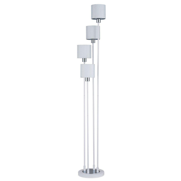 Торшер Escada Denver 1109/4 White/Silver Торшер Escada Denver 1109/4 White/Silver