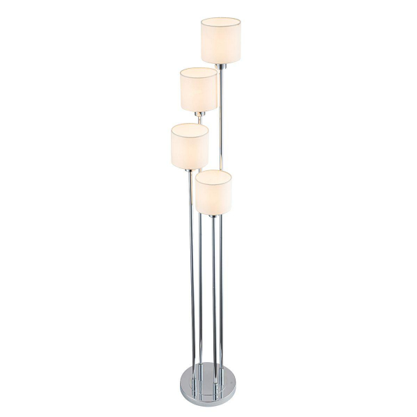 Торшер Escada Denver 1109/4 Chrome/Beige Торшер Escada Denver 1109/4 Chrome/Beige
