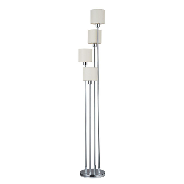 Торшер Escada Denver 1109/4 Chrome/Beige Торшер Escada Denver 1109/4 Chrome/Beige