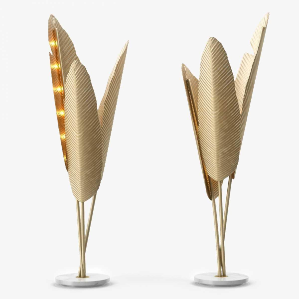 Торшер Loft-Concept Las Palmas белый мрамор 41.161-0 39293